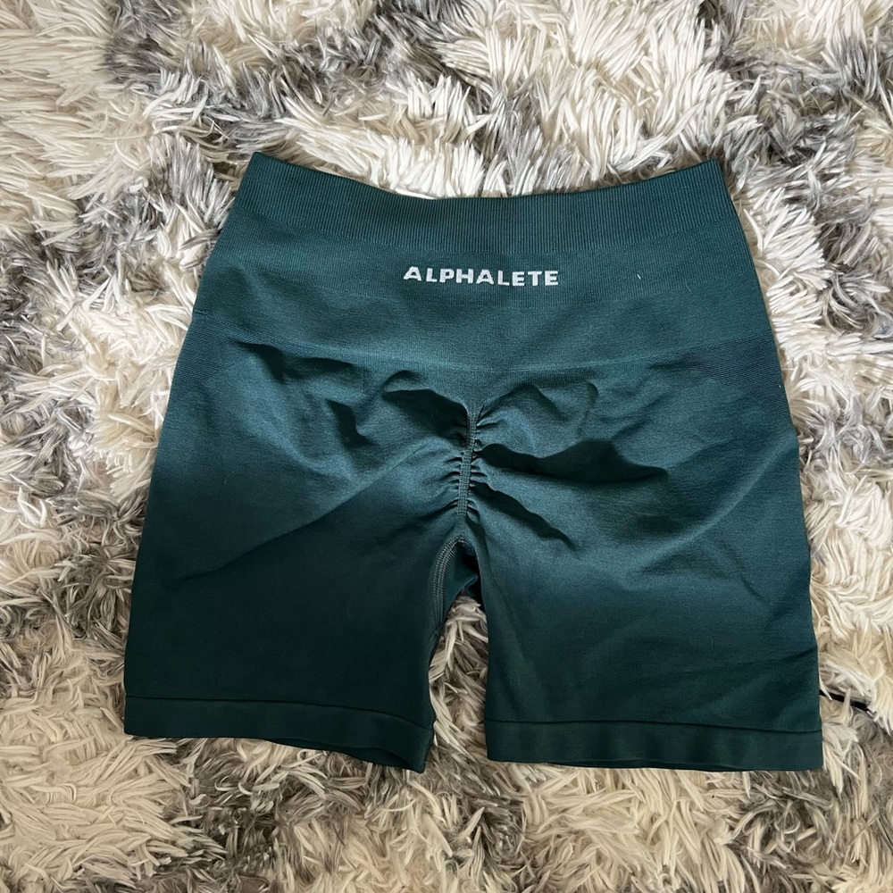 Alphalete Amplify Shorts in Pier Blue 4.5”